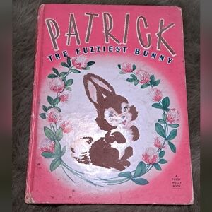 Patrick the fuzziest bunny vintage book